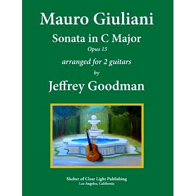 预订 Mauro Giuliani - Sonata in C Major, Opus 15: Arranged for Two Guitars: 9781494394394