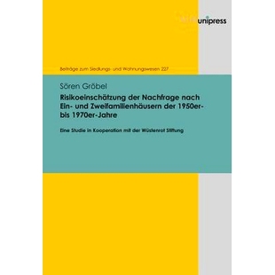Nachfrage 197 20世纪50年代 1950er Risikoeinschätzung der bis Ein nach Jahre 预订 und 1970er Zweifamilienhäusern