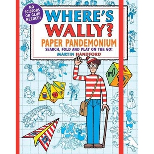 预订 Where’s Wally? Paper Pandemonium 沃利在哪儿?纸乱:搜索、折叠、玩就行!: 9781406391046