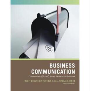 【预售】Wiley Pathways Business Communication, First Ed