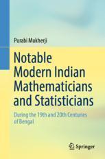 Modern 9789811961311 Notable and Statisticians Mathematicians 預訂 Indian