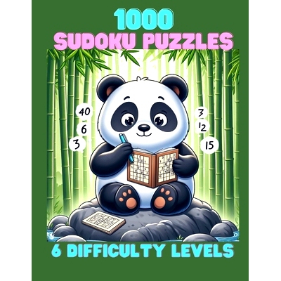 预订 1000 Sudoku Puzzles: A Collection of 1000 Sudoku Puzzles And Solutions With 6 Difficulty Levels: 9798882616266