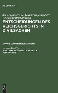 预订 Allgemeines Staatsrecht. Recht. 9783110987539 Öffentliches