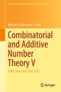 【预订】Combinatorial and Additive Number Theory V: Cant, New York, Usa, 202 9783031107955