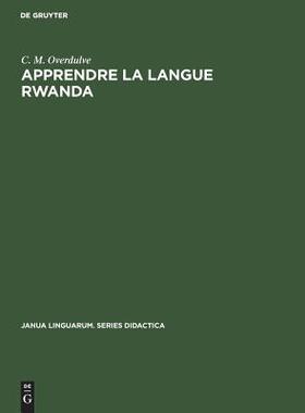 【预订】Apprendre la langue Rwanda 9783110995701