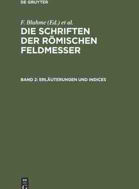 【预订】Erläuterungen und Indices 9783111235967