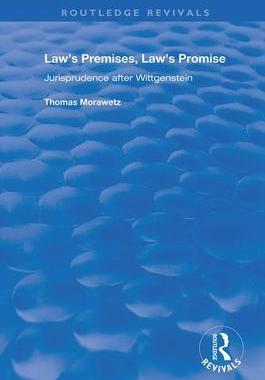 [预订]Law’s Premises, Law’s Promise 9781138711273
