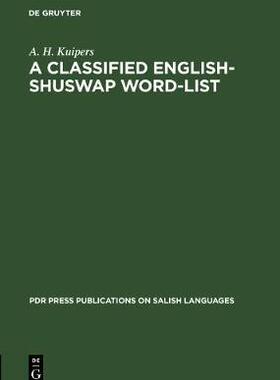 [预订]A Classified English-Shuswap Word-List 9783112327654