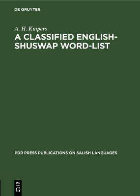 [预订]A Classified English-Shuswap Word-List 9783112327654