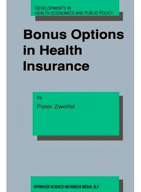 预订 Bonus Options in Health Insurance: 9789401051170
