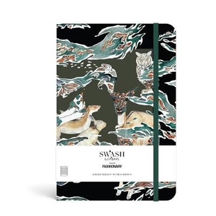 Ruled Swash Candy 预订 Notebook 伦敦糖果迷彩笔记本 时裝志X斯沃什 London 9789887710899 Fashionary Camo