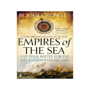 现货 海洋帝国 地中海大决战 Roger Crowley地中海史诗三部曲 英文原版 Empires of the Sea