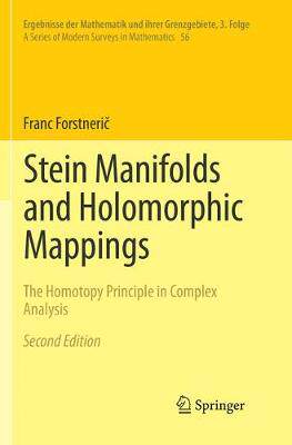 预订 Stein Manifolds and Holomorphic Mappings
