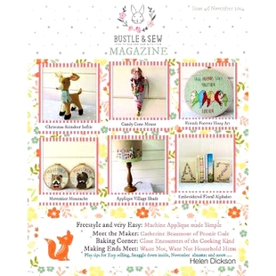 Sew Magazine Bustle 9781503055575 Issue 2014 预订 November