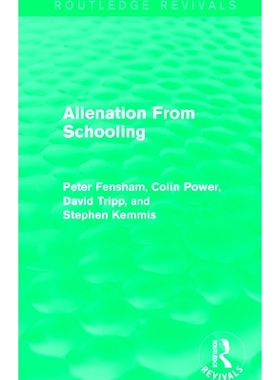 预订 Alienation From Schooling (1986): 9781138298569