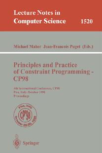 【预订】Principles and Practice of Constraint Programming - CP98