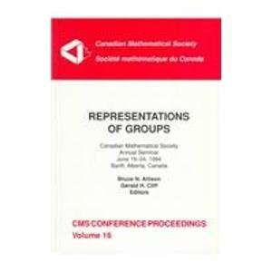 【预售】Representations of Groups