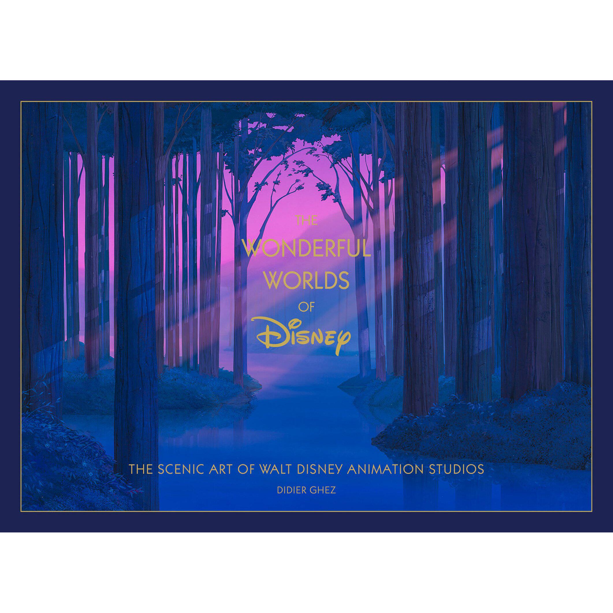 迪士尼动画工作室场景艺术集 Disney 迪士尼 动画艺术 场景设计 美术设定 英文原版 Disney The Wonderful Worlds of Disney