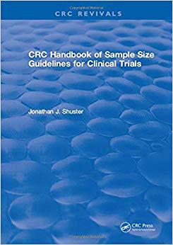 【预售】CRC Handbook of Sample Size Guidelines for Clinical Trials