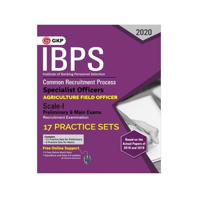 [预订]Ibps 2020: Specialist Officers - Agriculture Field Officer Scale I (Preliminary & Mains)- 17 Practic 9789390187850