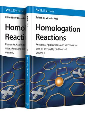 现货Homologation Reactions - Reagents, Applications, And Mechanisms 9783527348152