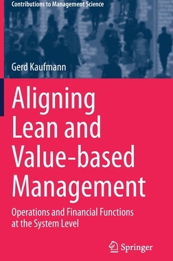【预订】Aligning Lean and Value-based Management