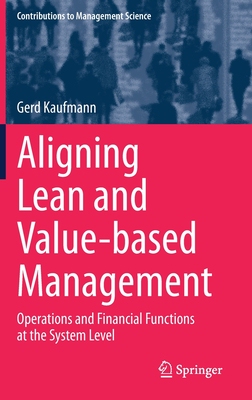 【预订】Aligning Lean and Value-based Management