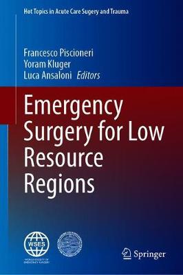 【预订】Emergency Surgery for Low Resource Regions