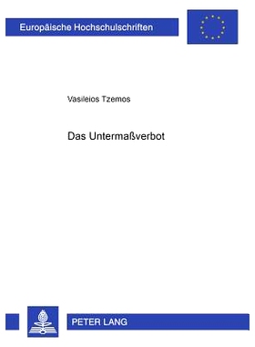 预订 Das Untermaßverbot: 9783631526057