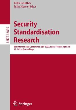 [预订]Security Standardisation Research 9783031307300