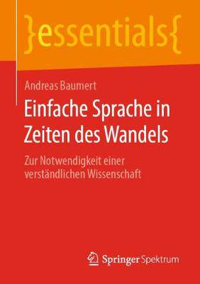预订 Einfache Sprache in Zeiten des Wandels