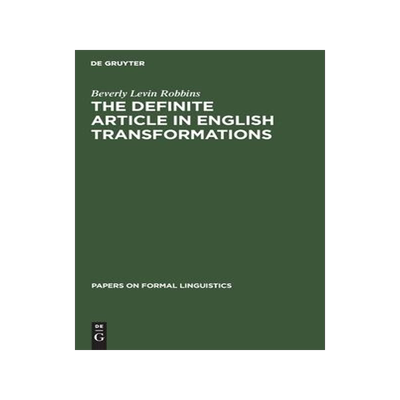 [预订]The Definite Article in English Transformations 9783112416433