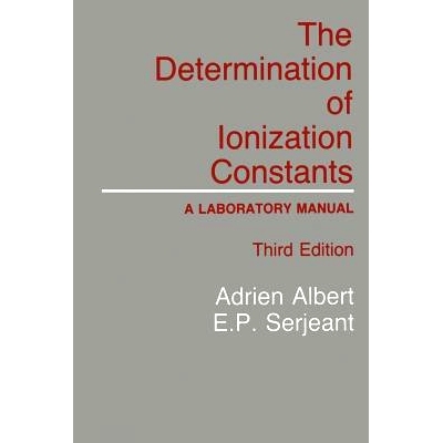 预订 The Determination of Ionization Constants: A Laboratory Manual: 9789401089487