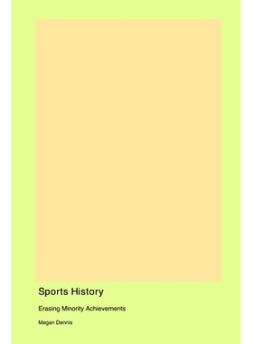 预订 Sports History: Erasing Minority Achievements: 9781779613462