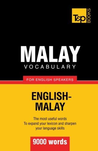 【预售】malay vocabulary for english speakers - 9000 words