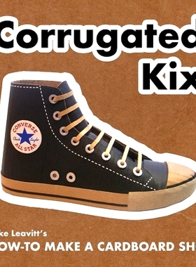 预订 Corrugated Kix: How to Make a Cardboard Shoe: 9798722434654