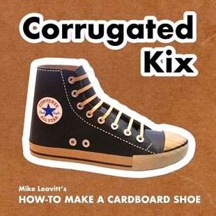 预订 Corrugated Kix: How to Make a Cardboard Shoe: 9798722434654