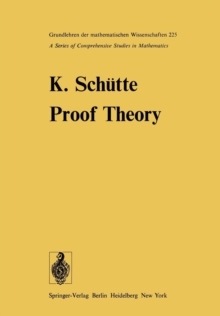 【预订】Proof Theory