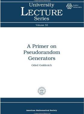 [预订]A Primer on Pseudorandom Generators 9780821851920