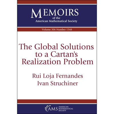 预订 The Global Solutions to a Cartan’s Realization Problem 嘉当实现问题的全局解 9781470473419