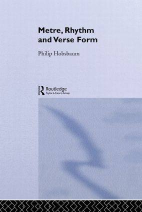 【预订】metre, rhythm and verse form