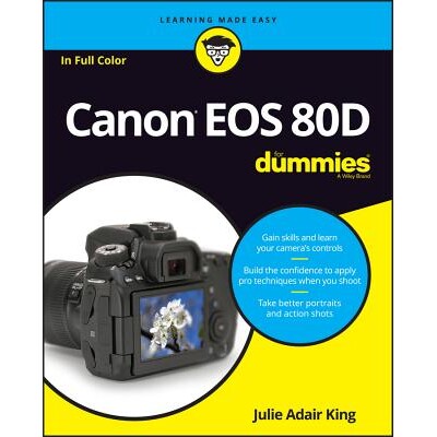 预订 Canon Eos 80D For Dummies 佳能 EOS 80D 达人迷 9781119291367