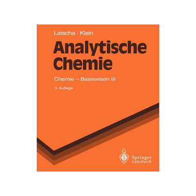 预订 Analytische Chemie