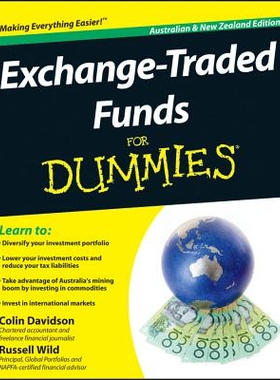 预订 Exchange-Traded Funds for Dummies Australia and New Zealand Edition 交易所买卖基金傻瓜书，澳大利亚和新西兰版: 97807