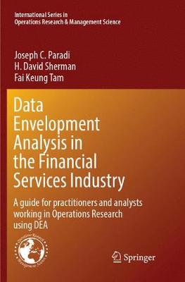 【预订】Data Envelopment Analysis in the Financial Services Industry