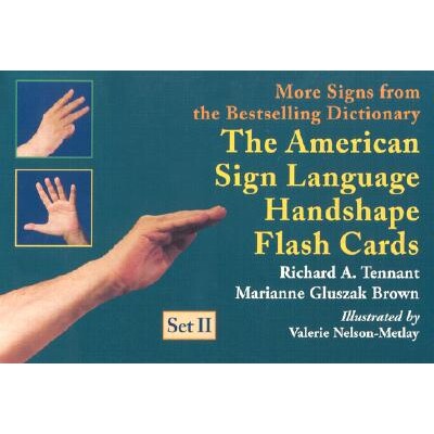 预订 The American Sign Language Handshape Flash Cards Set II: 9781563681257