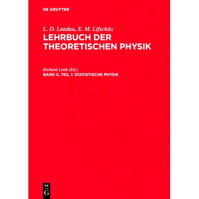 预订 Statistische Physik: Lbthphy-B, Band 5, Teil 1: 9783112778029