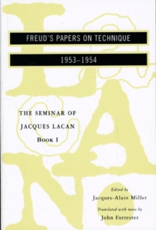 【预订】The Seminar of Jacques Lacan: Freud’s Papers on Technique