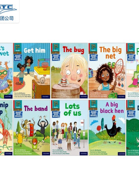 预订 Read Write Inc. Phonics: Red Ditty Book Bag Books Mixed Pack of 10: 9780198437666