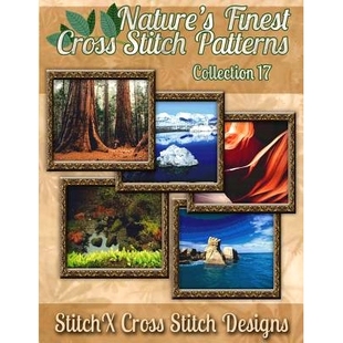 Cross Stitch Nature’s 9781502899590 No. Finest Collection 预订 Pattern
